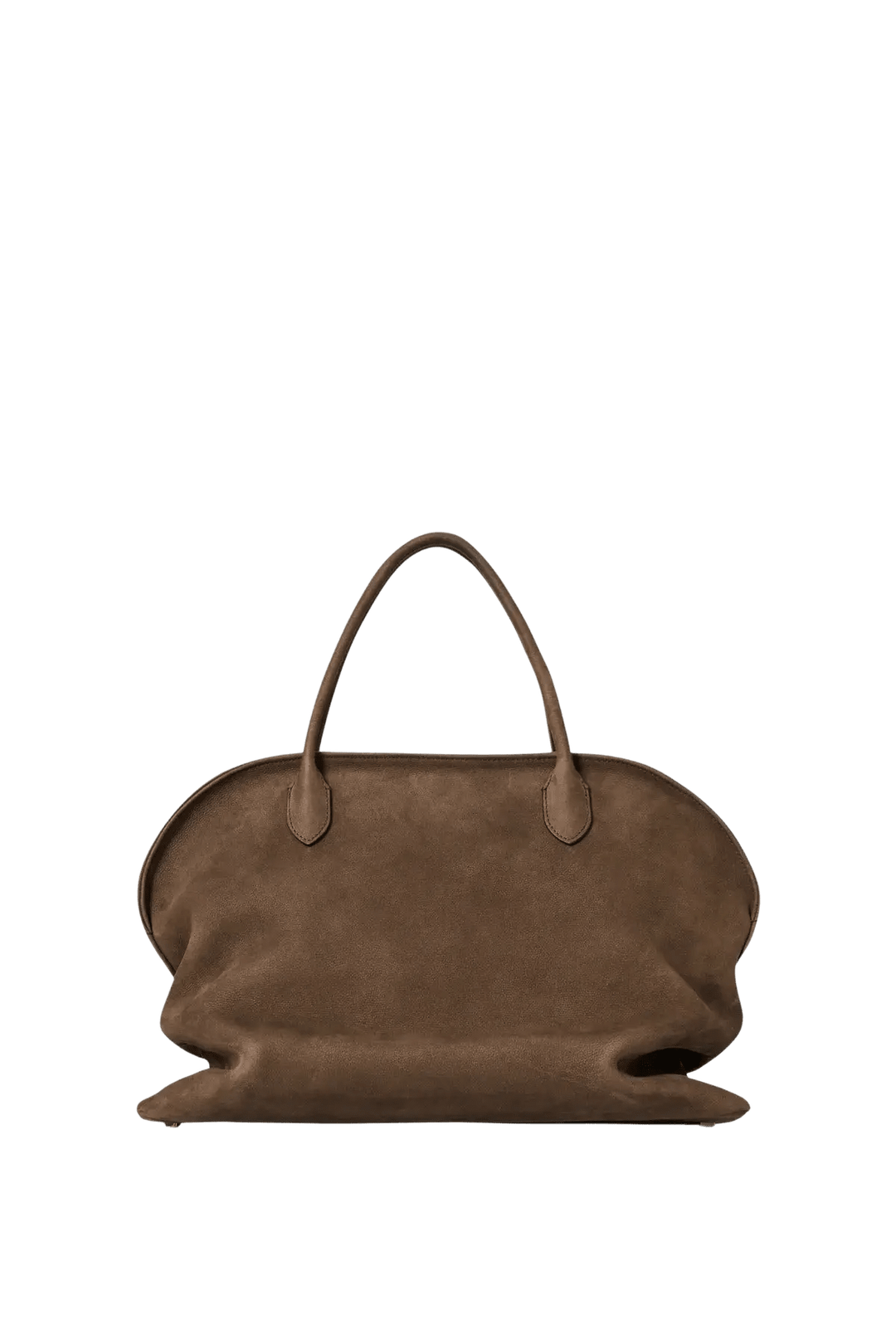 THE ROW - Sac Agnes 15 en Cuir marron noisette - Lothaire