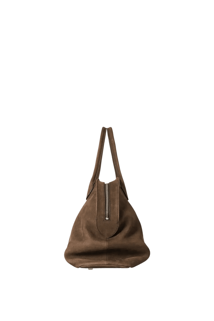 THE ROW - Sac Agnes 15 en Cuir marron noisette - Lothaire
