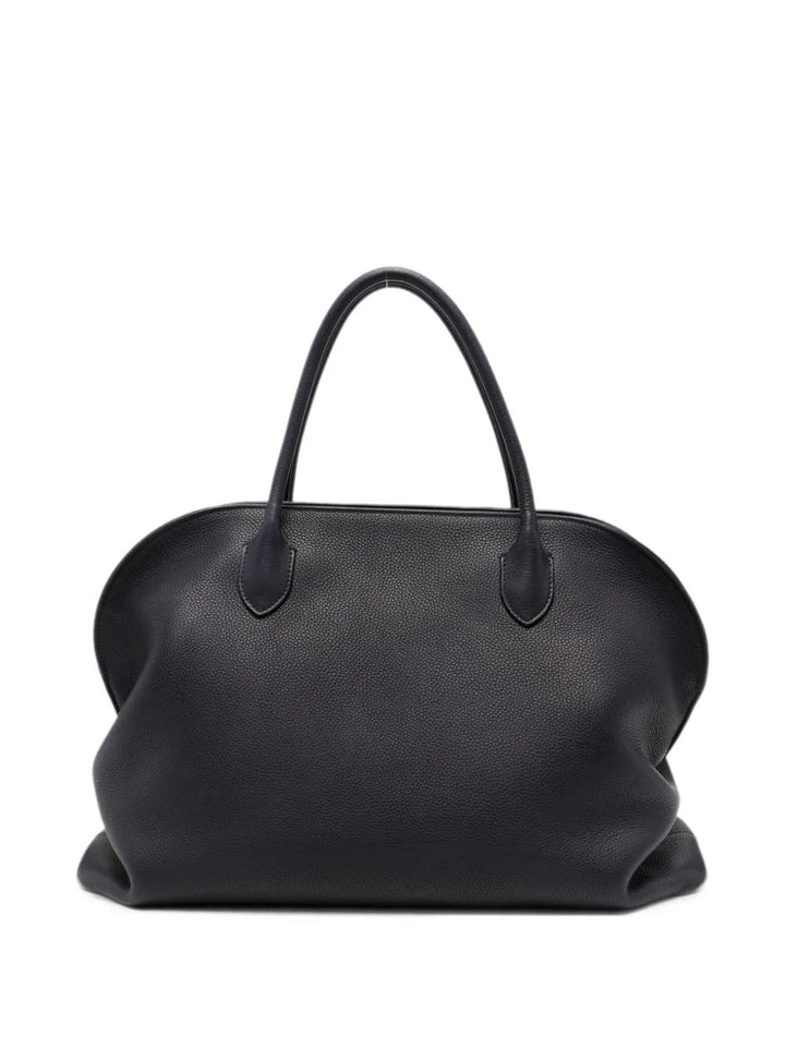 THE ROW - Sac Agnes 16 leather tote bag en bleu marine FICHE A FINALISER - Lothaire