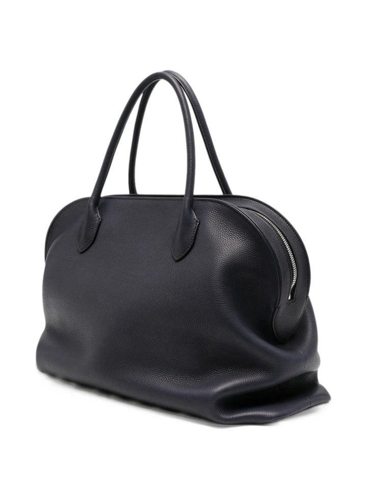 THE ROW - Sac Agnes 16 leather tote bag en bleu marine FICHE A FINALISER - Lothaire