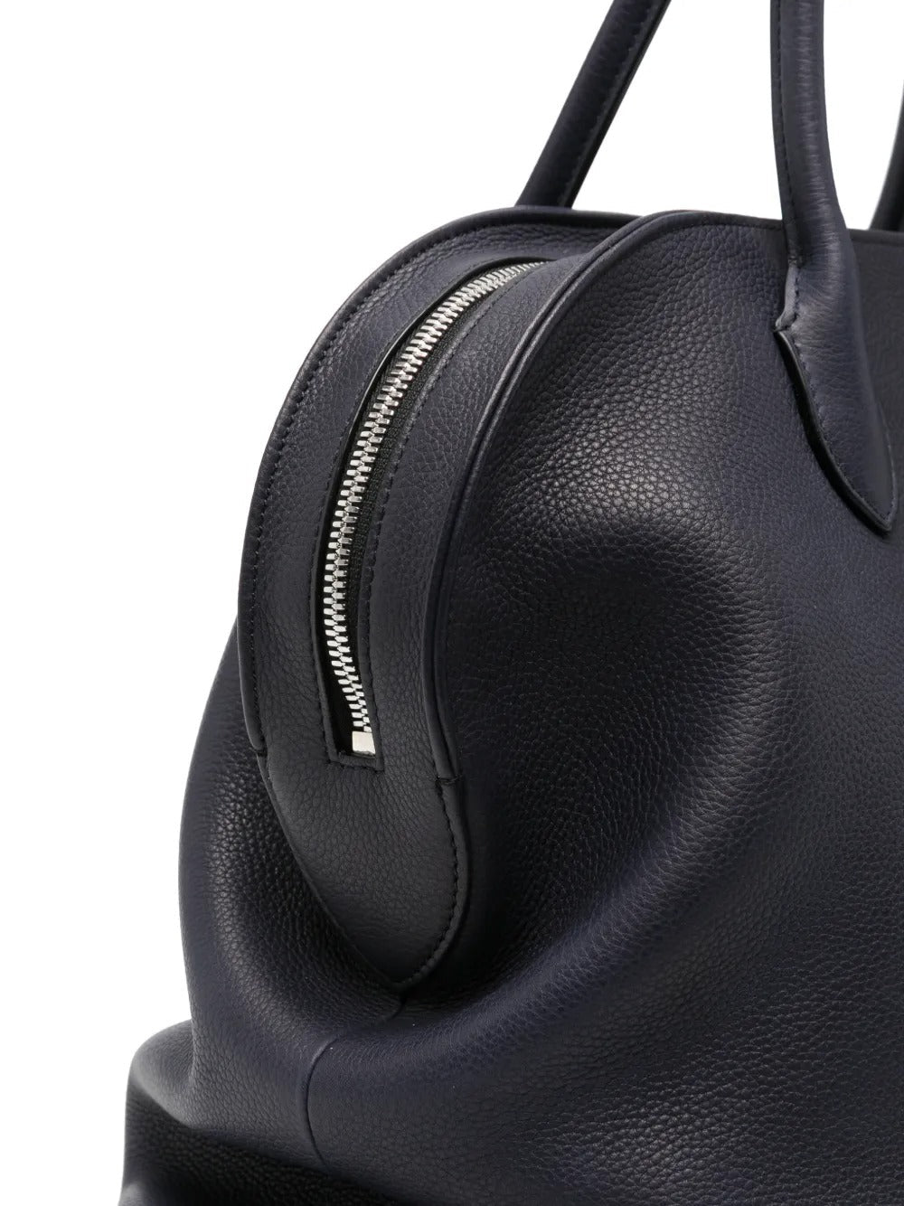 THE ROW - Sac Agnes 16 leather tote bag en bleu marine FICHE A FINALISER - Lothaire