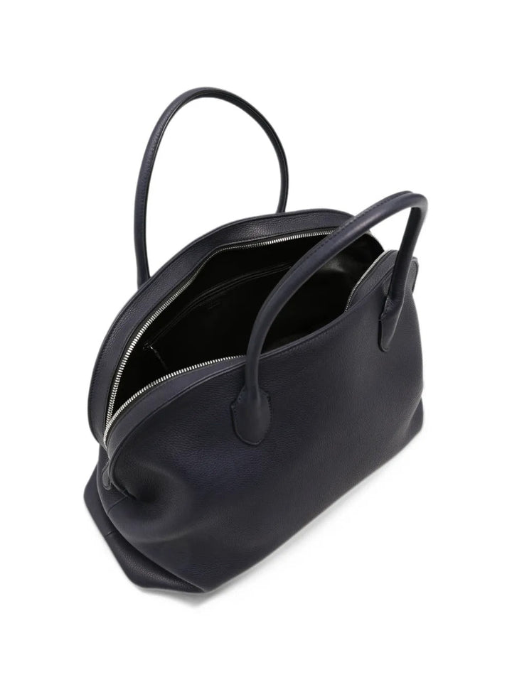 THE ROW - Sac Agnes 16 leather tote bag en bleu marine FICHE A FINALISER - Lothaire