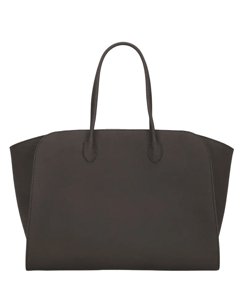 THE ROW - Sac Cabas Marlo en Cuir Marron Noyer - Lothaire