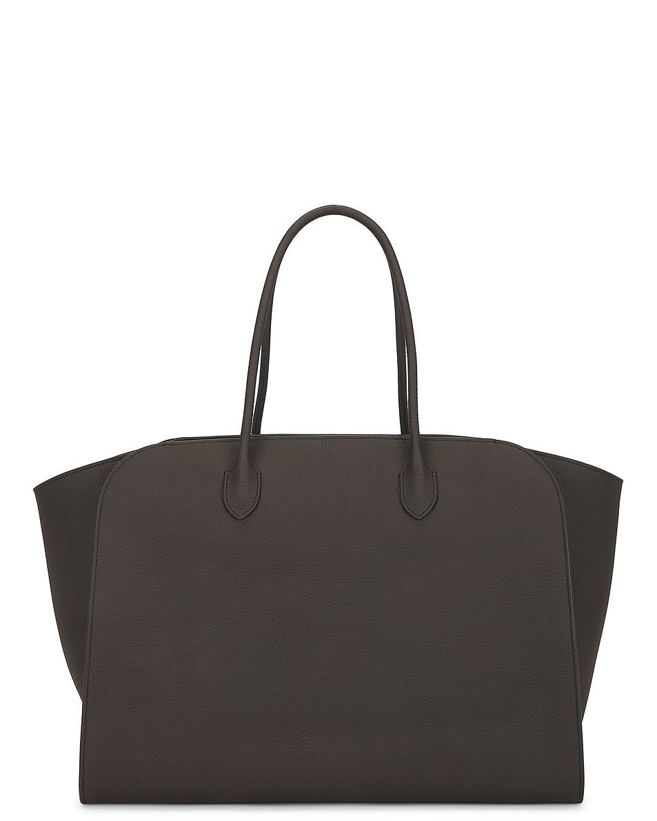 THE ROW - Sac Cabas Marlo en Cuir Marron Noyer - Lothaire
