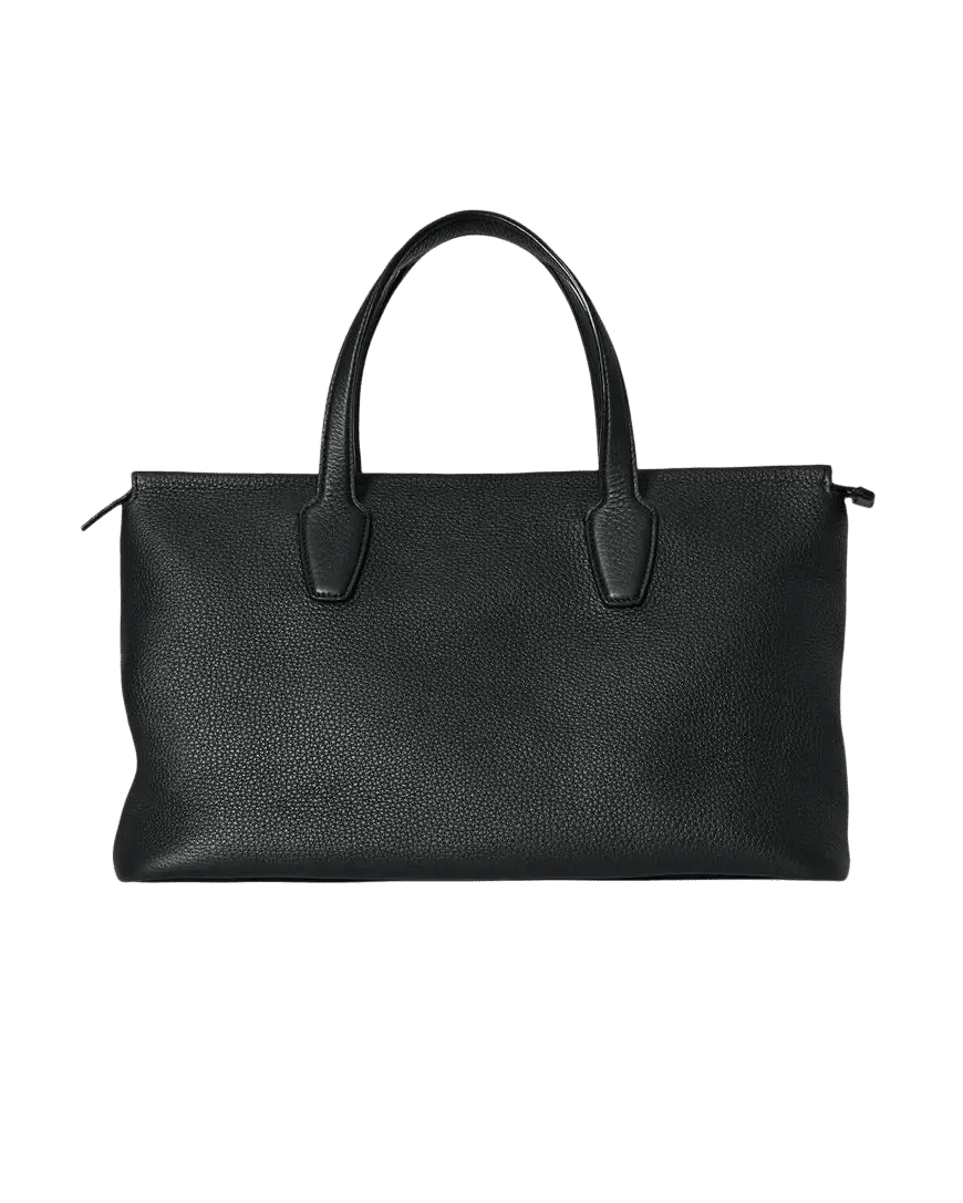 THE ROW - Sac Marcel en cuir Noir - Lothaire