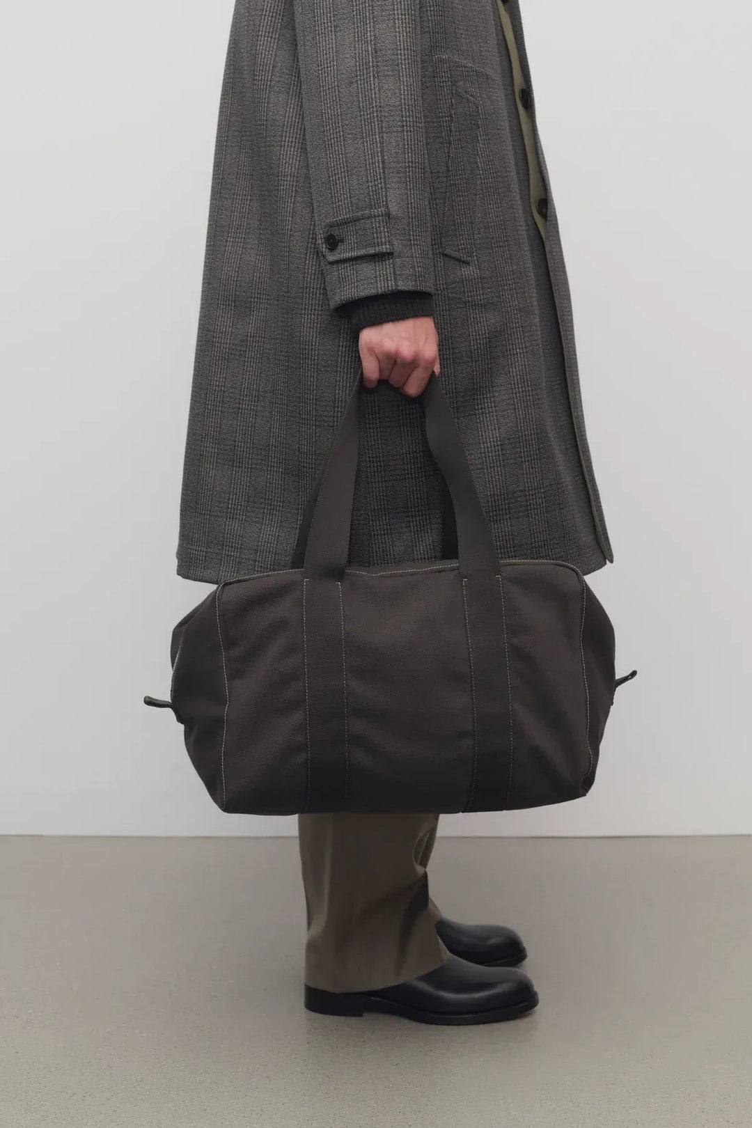 THE ROW - Sisal Sac de Sport en Toile de Coton marron - Lothaire