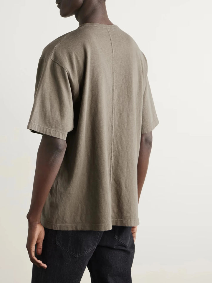 THE ROW - Steven Cotton - Jersey T-Shirt Light Sepia - Lothaire
