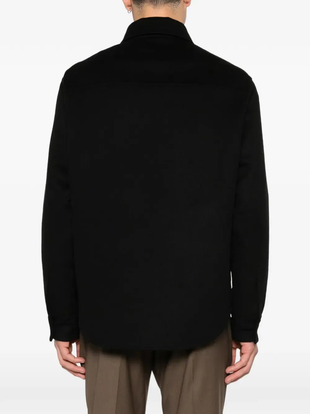 THE ROW - SURCHEMISE veste Amont en cachemire noir - Lothaire