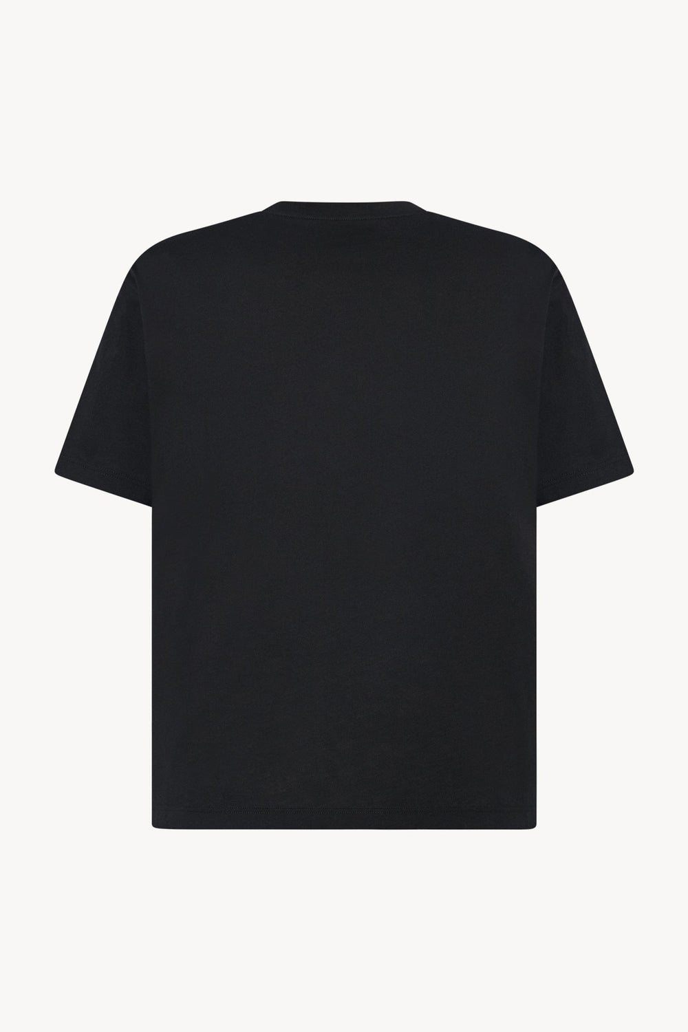 THE ROW - T-shirt Madoc en jersey de coton Noir - Lothaire
