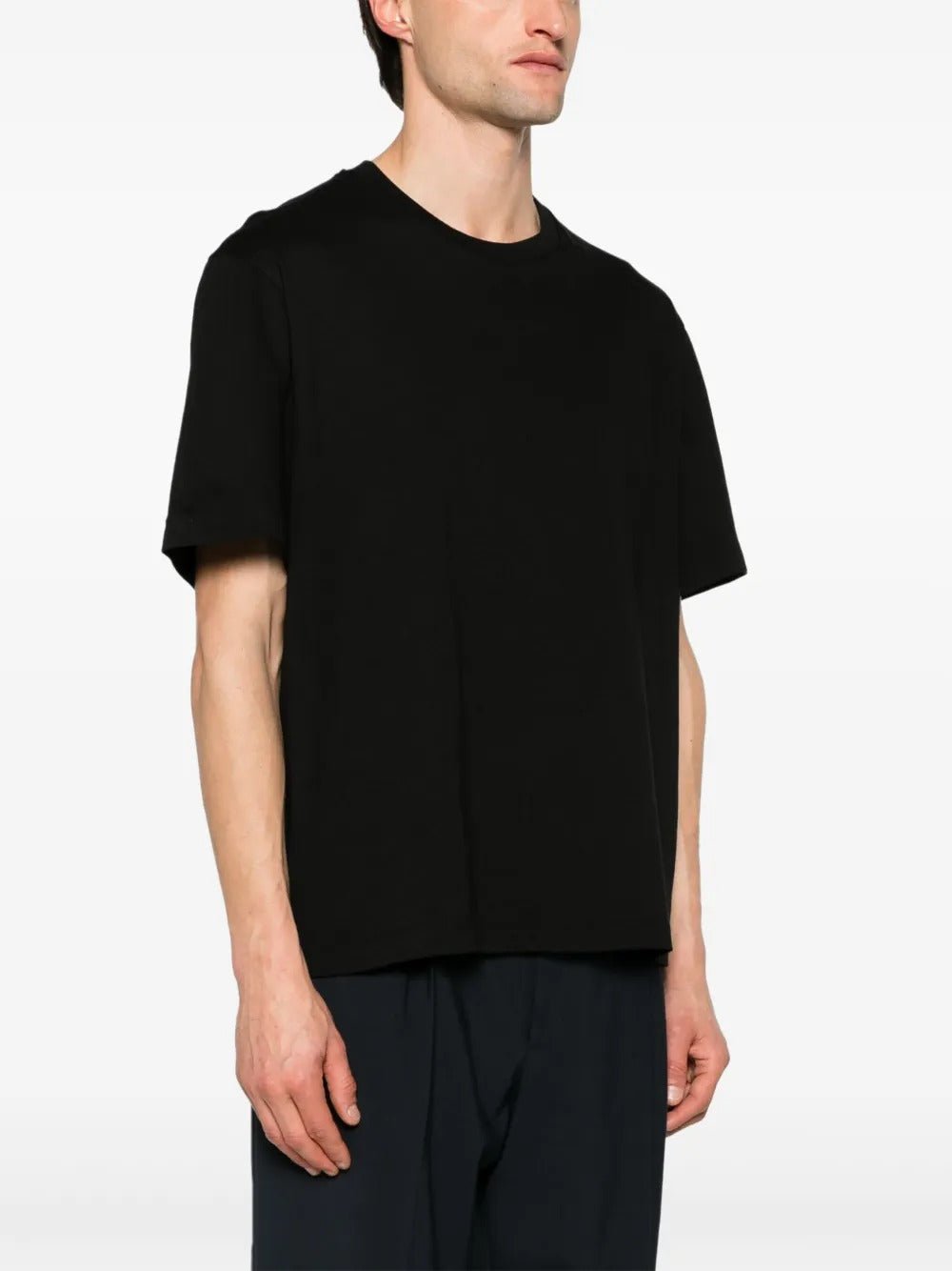 THE ROW - T-Shirts Errigal Cotton - Jersey T-Shirt noir - Lothaire