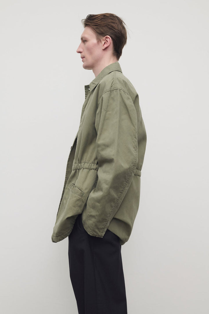 THE ROW - Veste Maxence en Coton Vert militaire - Lothaire