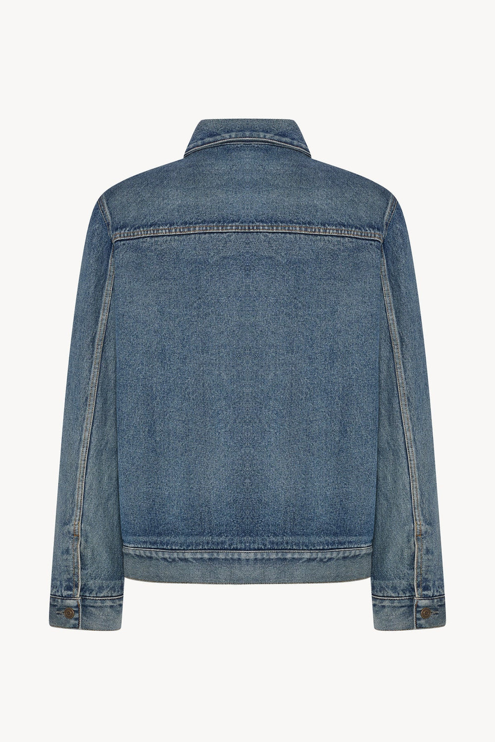 THE ROW - Veste Mendo en denim de coton Indigo vintage - Lothaire