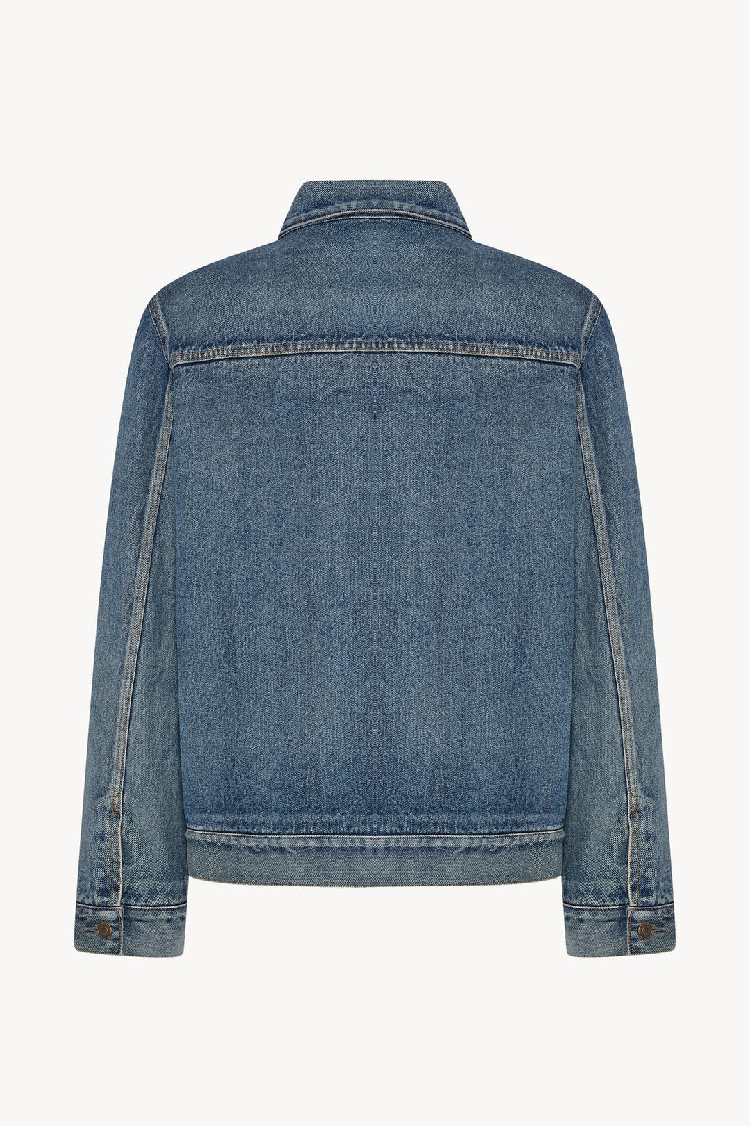 THE ROW - Veste Mendo en denim de coton Indigo vintage - Lothaire
