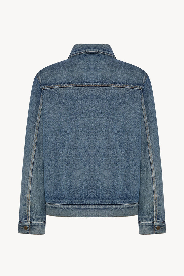 THE ROW - Veste Mendo en denim de coton Indigo vintage - Lothaire