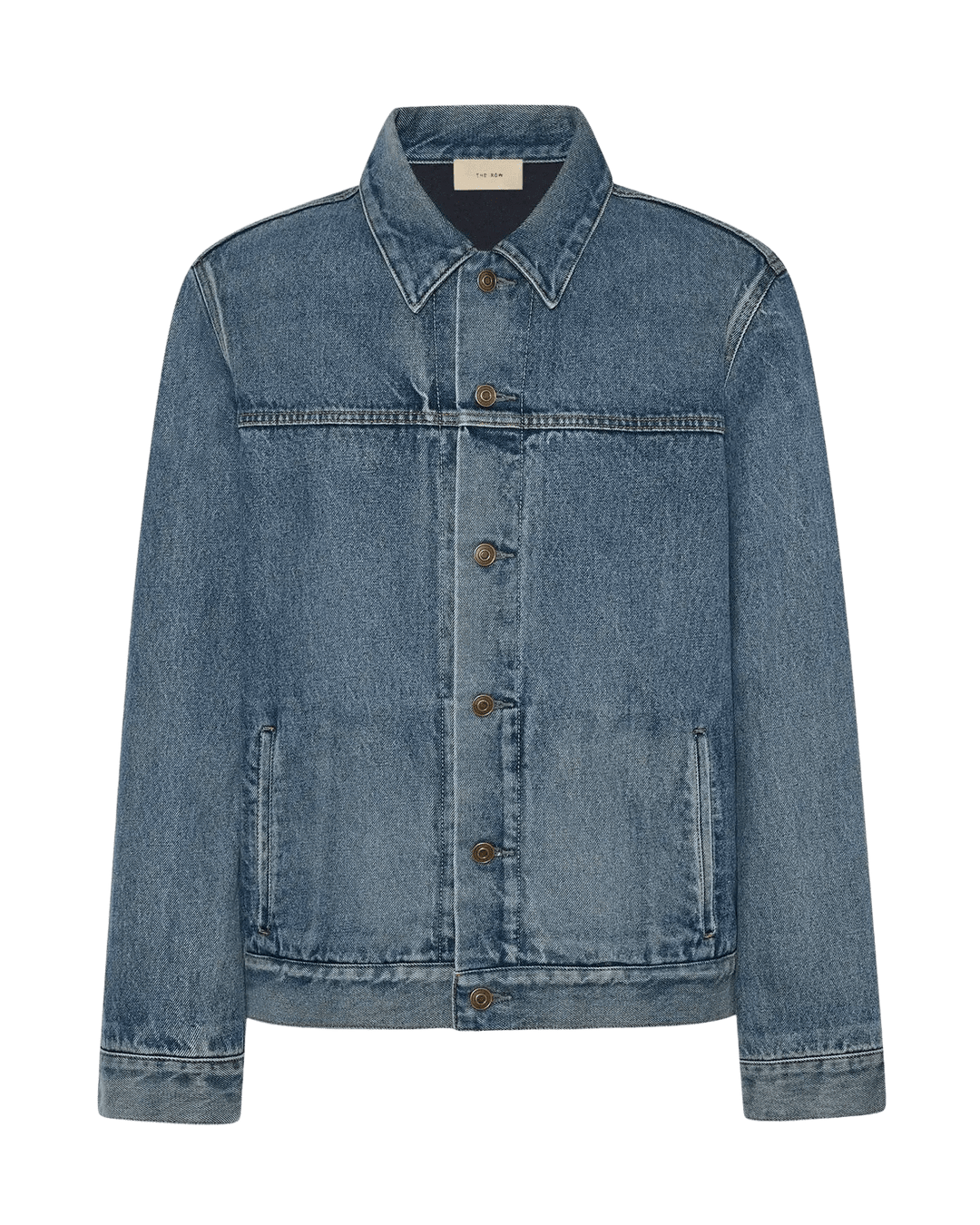 THE ROW - Veste Mendo en denim de coton Indigo vintage - Lothaire