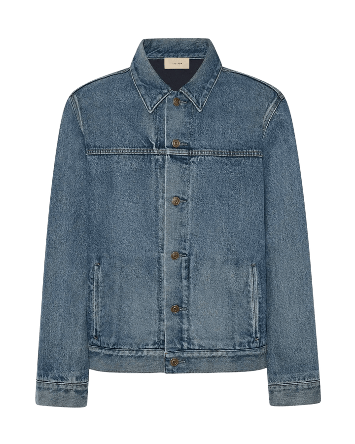 THE ROW - Veste Mendo en denim de coton Indigo vintage - Lothaire