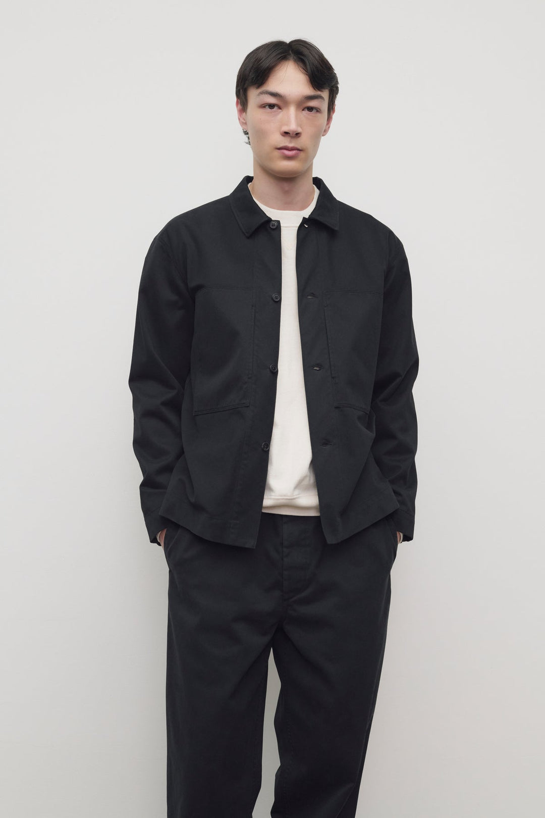 THE ROW - Veste Samir en Coton Noir - Lothaire