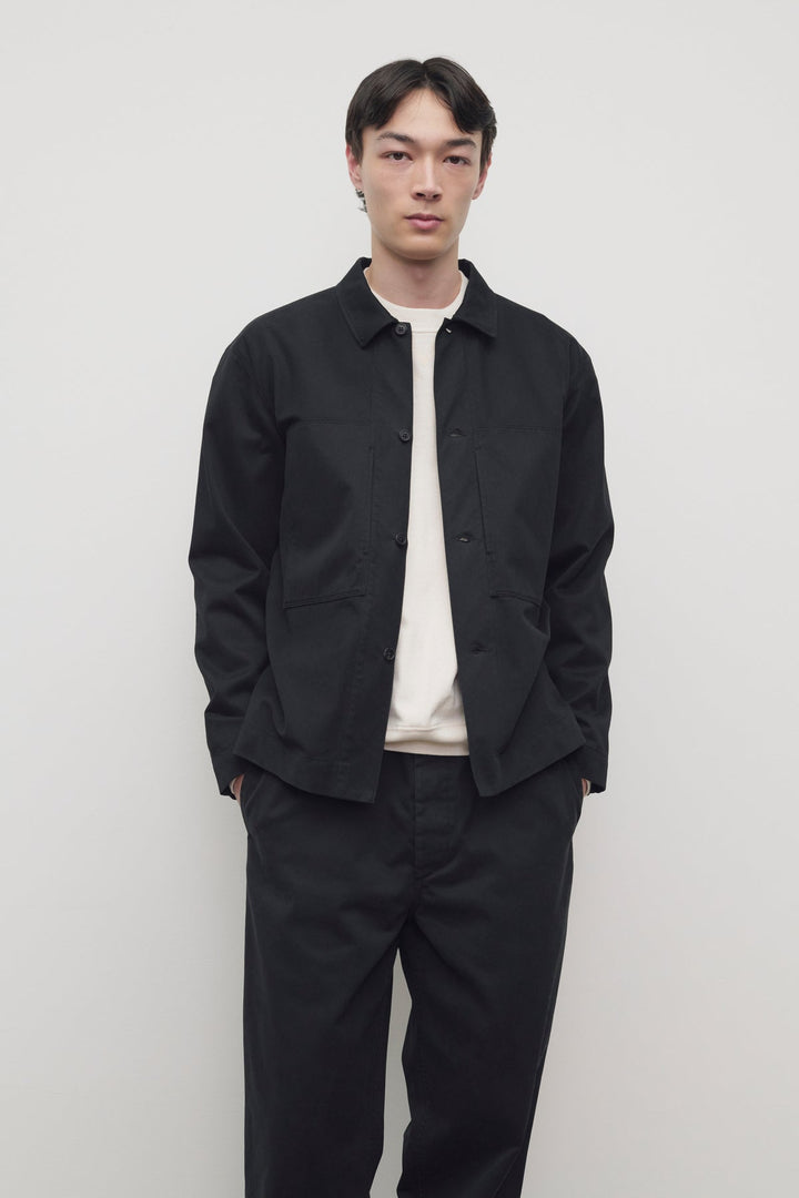 THE ROW - Veste Samir en Coton Noir - Lothaire