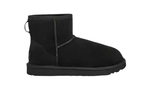 UGG - Botte Classic Mini II Femme noir - Lothaire