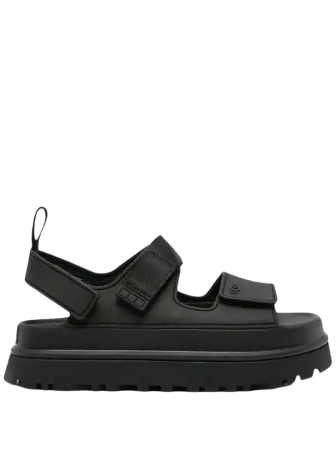 UGG - sandales Golden Glow à fermeture scratch noir - Lothaire