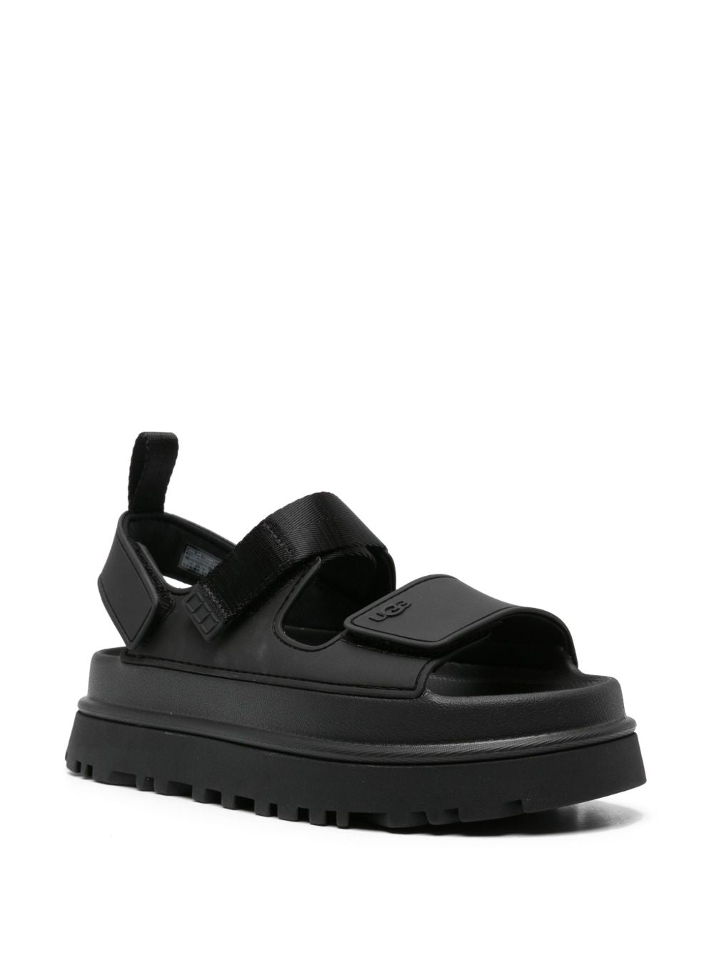 UGG - sandales Golden Glow à fermeture scratch noir - Lothaire