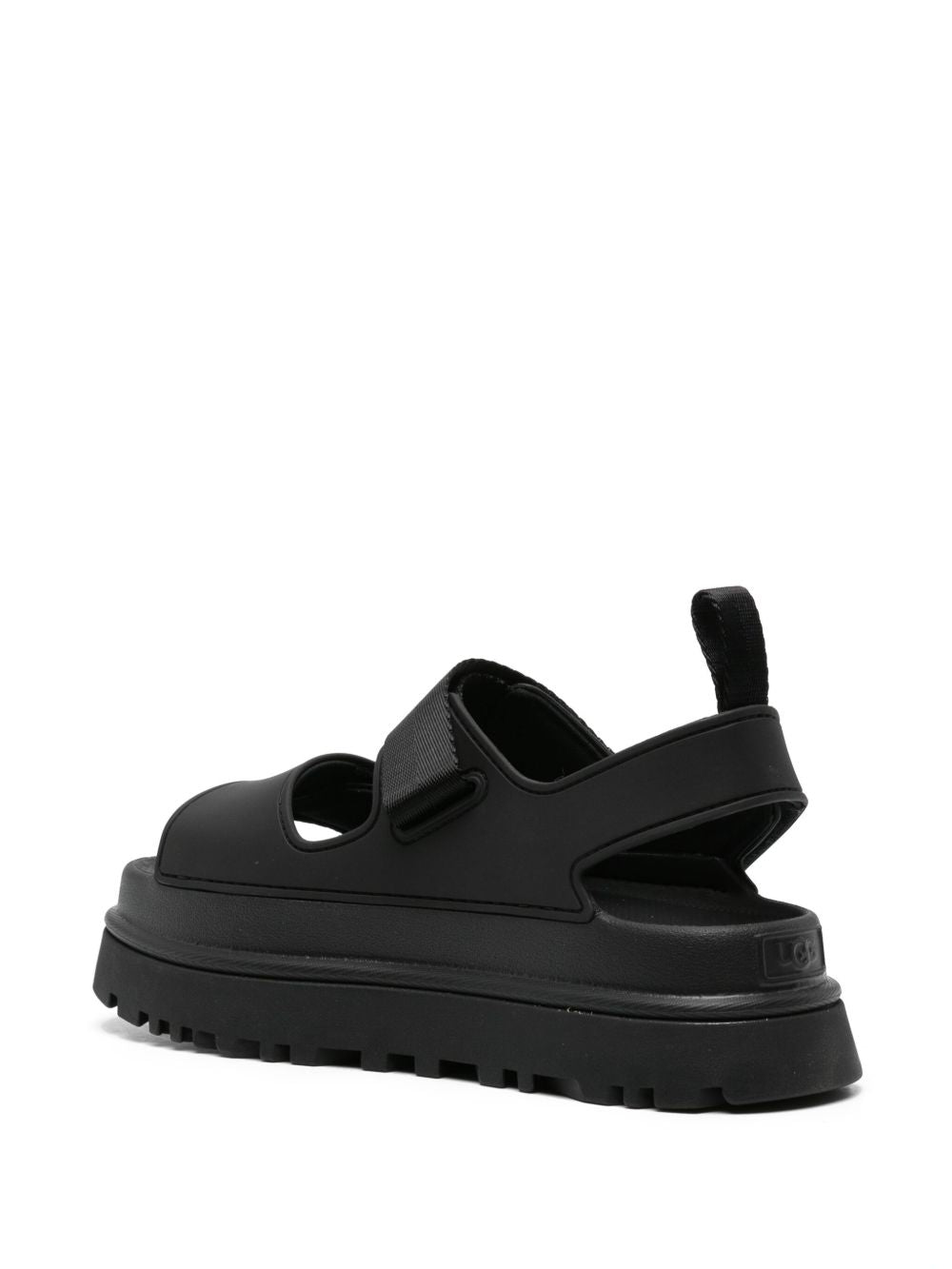 UGG - sandales Golden Glow à fermeture scratch noir - Lothaire