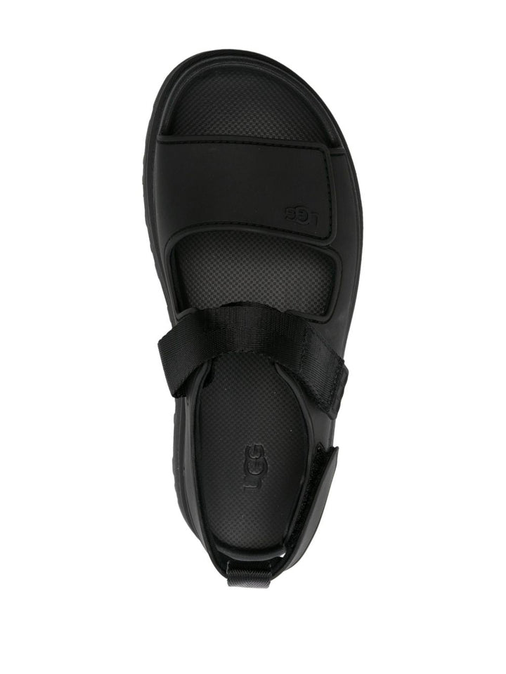 UGG - sandales Golden Glow à fermeture scratch noir - Lothaire