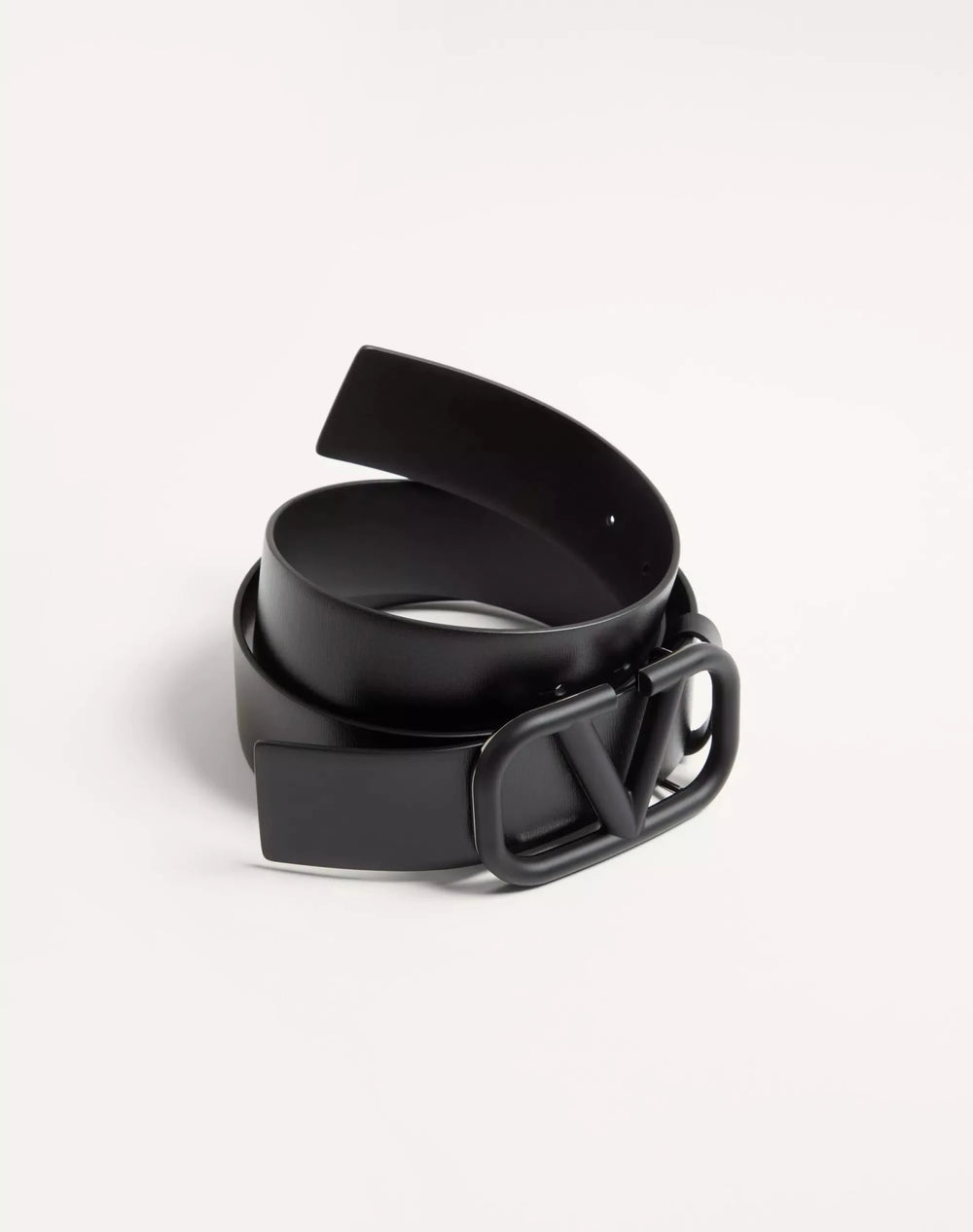 VALENTINO - Ceinture Vlogo Signature Marron - Lothaire