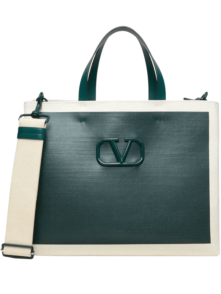 Valentino Garavani Sac cabas à détail VLOGO Signature - Lothaire