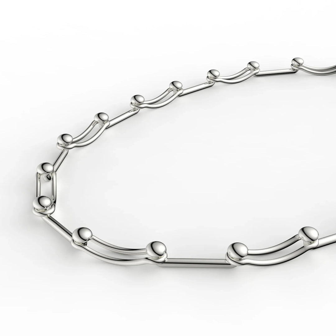 VESLER - Collier Switch en argent massif - Lothaire