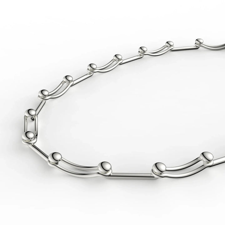 VESLER - Collier Switch en argent massif - Lothaire