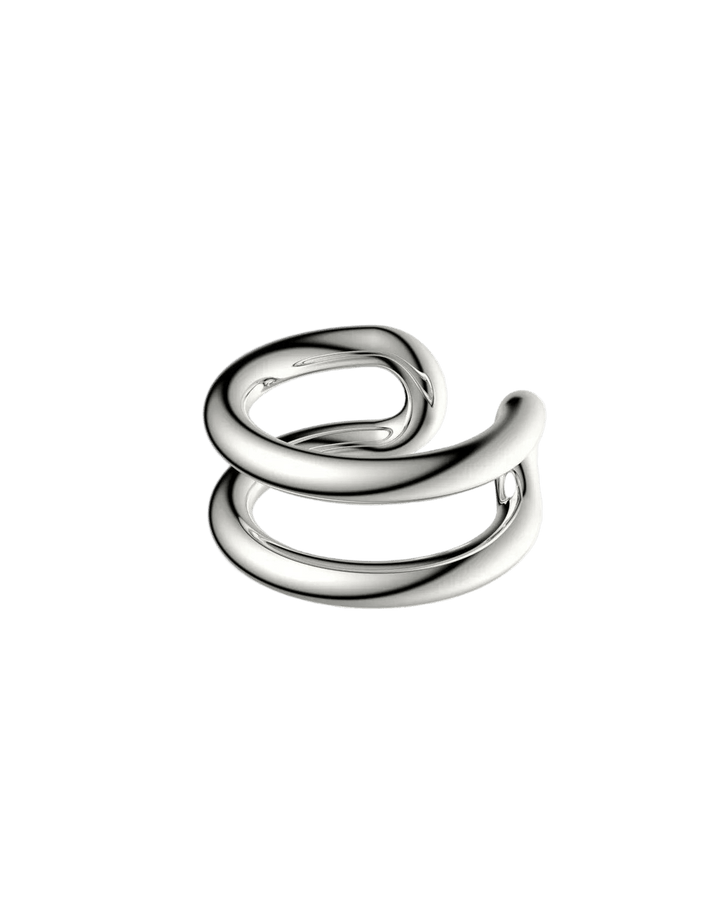 VESLER - Earcuff Switch en argent massif - Lothaire