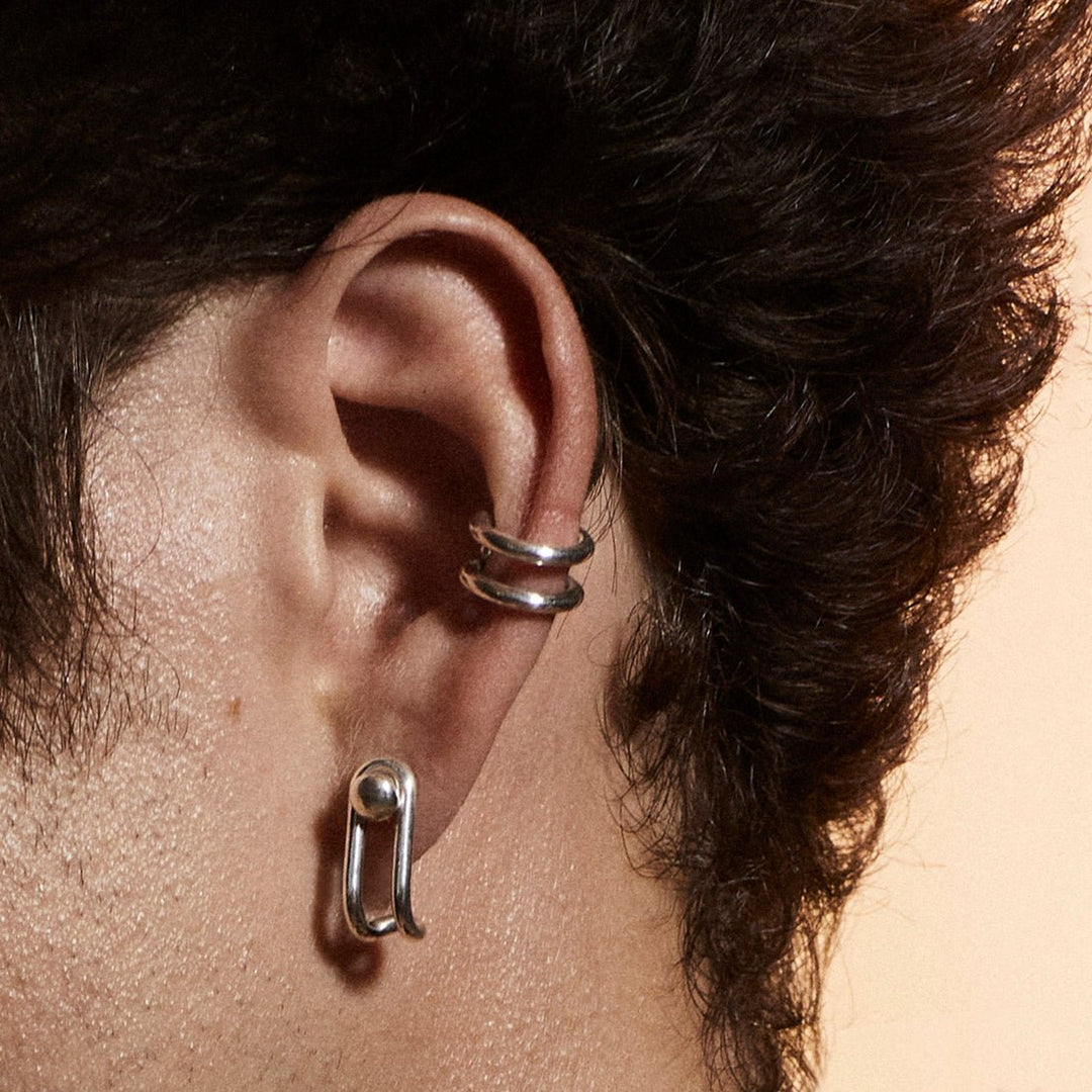 VESLER - Mono boucle d'oreille Switch - Lothaire