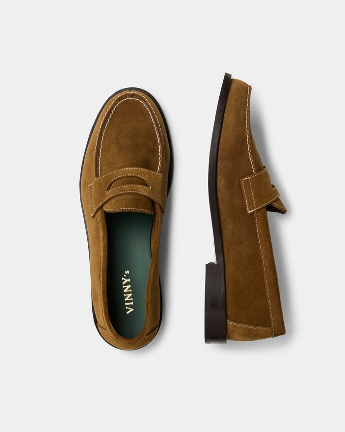VINNY'S - Chaussures Bobbee en daim Marron - Lothaire