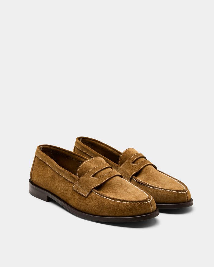VINNY'S - Chaussures Bobbee en daim Marron - Lothaire