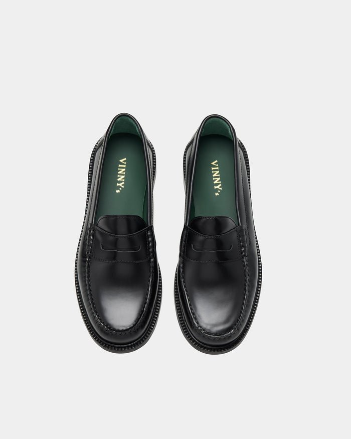 VINNY'S - Yardee Moccasin Loafer Noir - Lothaire