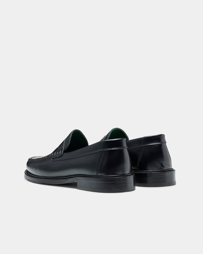 VINNY'S - Yardee Moccasin Loafer Noir - Lothaire