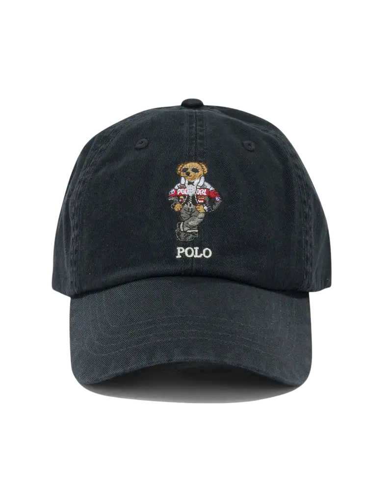 POLO RALPH LAUREN - Casquette de baseball Polo Bear Noir