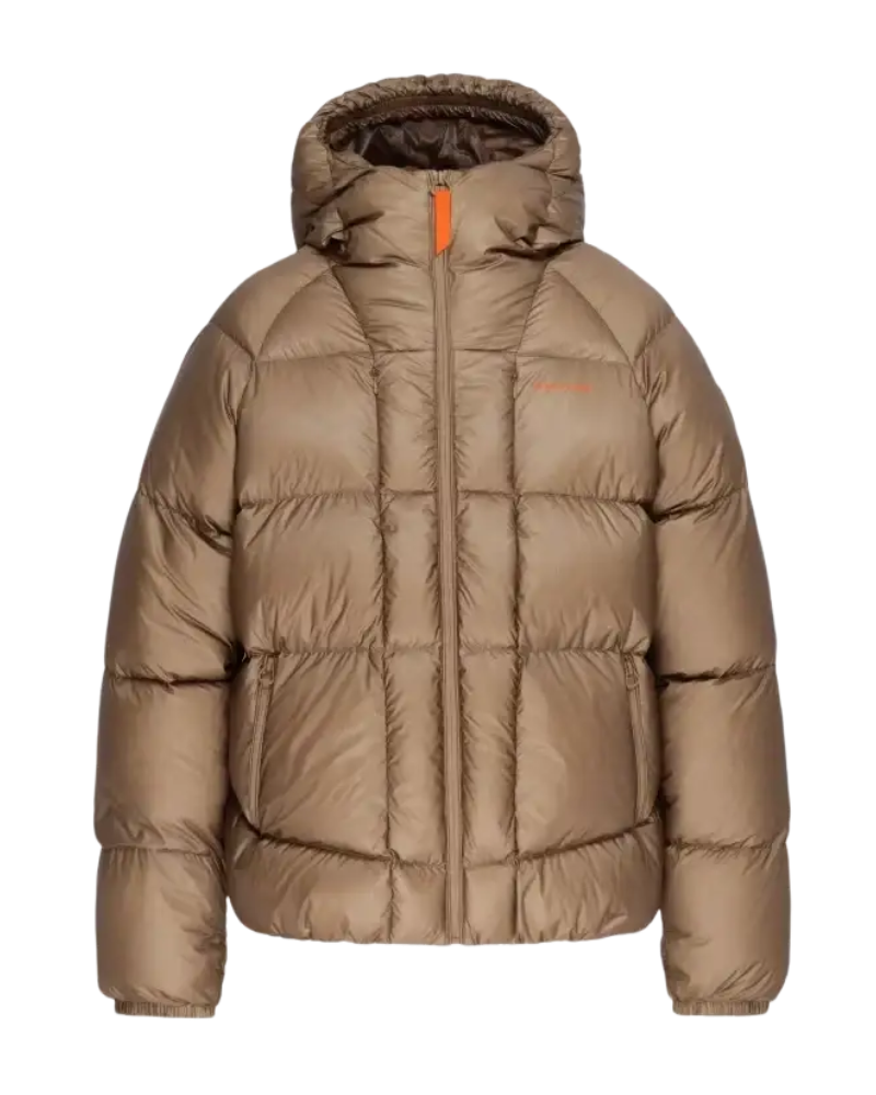 GERTRUDE - Doudoune Zaza en ripstop fin Marron taupe