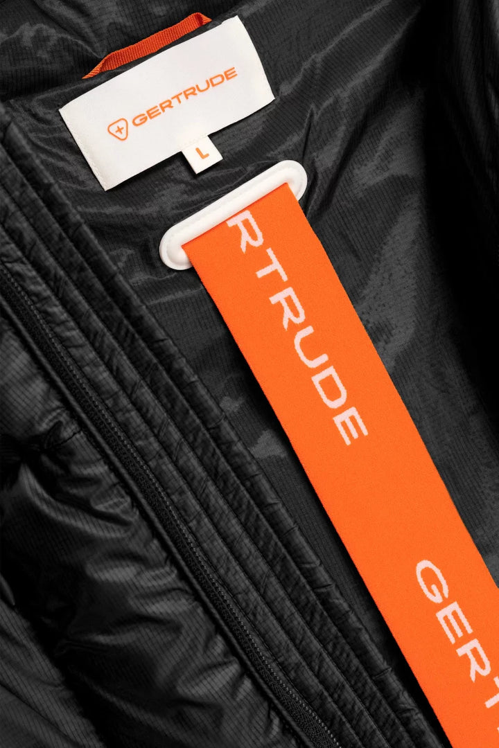 GERTRUDE - Doudoune Zaza ripstop fin Noire