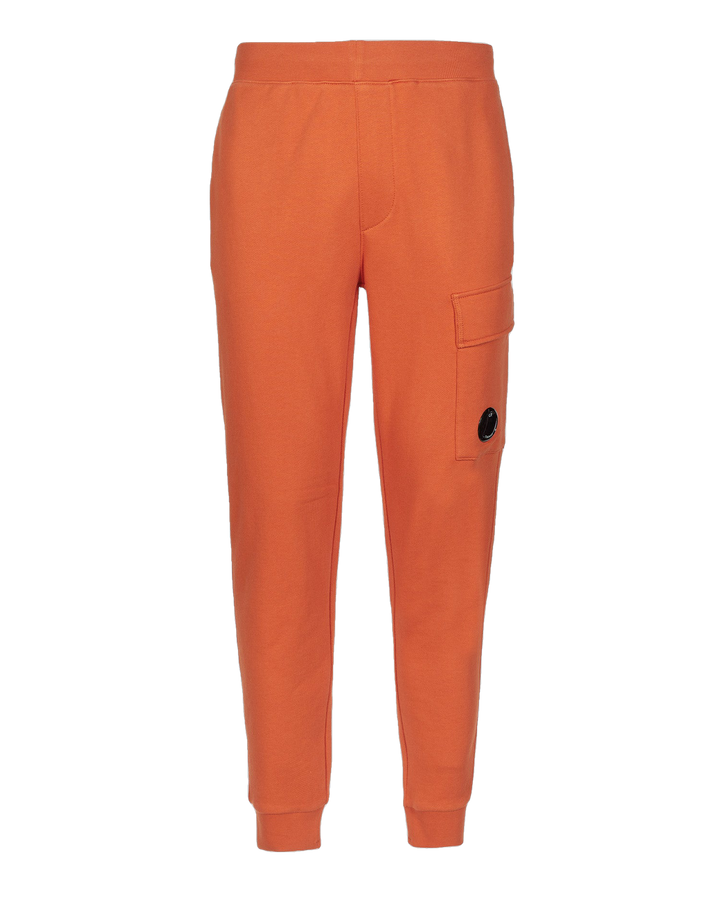 CP Company Pantalon de jogging Diagonal Raised Fleece Orange