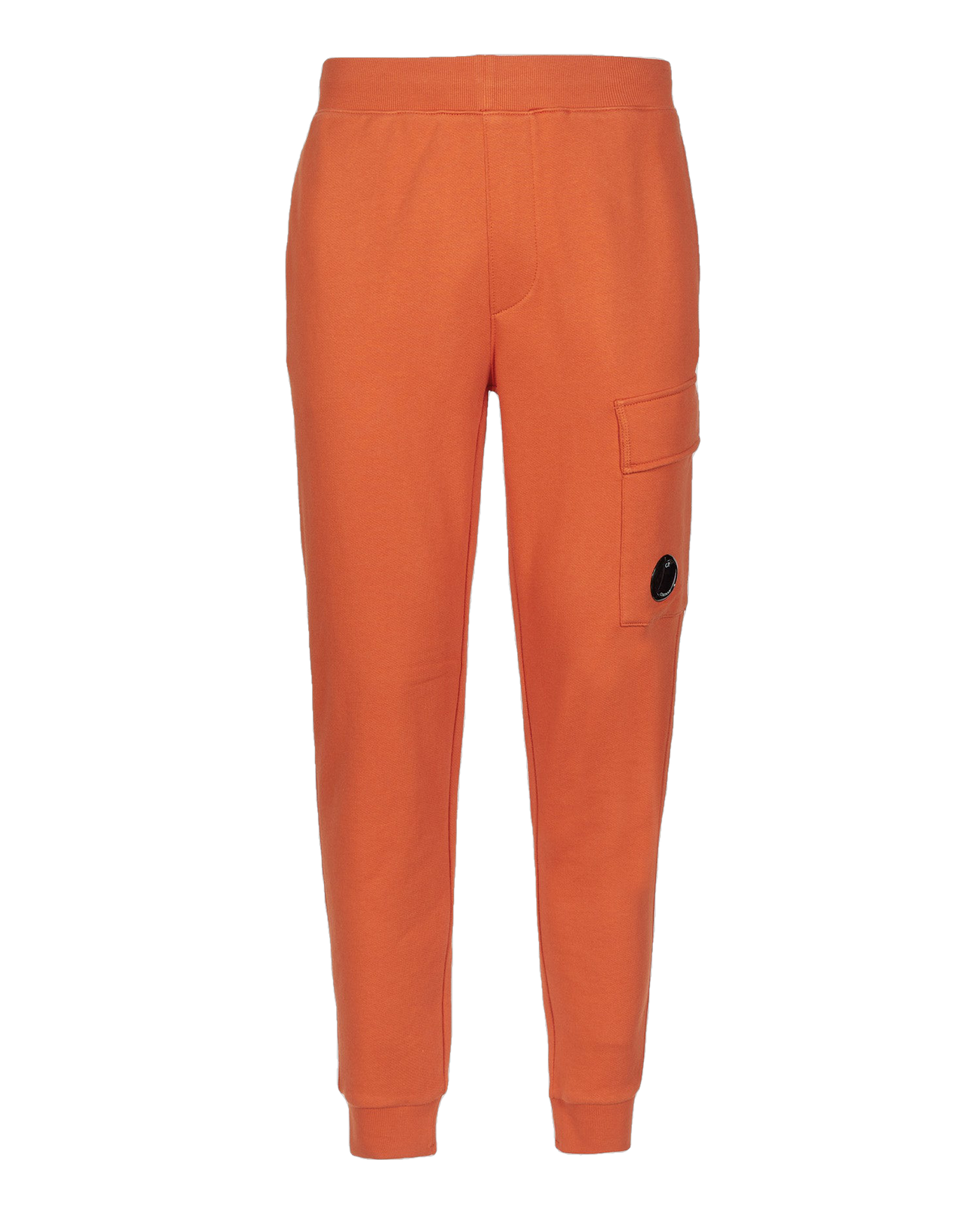 CP Company Pantalon de jogging Diagonal Raised Fleece Orange