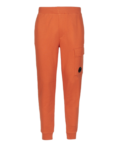 CP Company Pantalon de jogging Diagonal Raised Fleece Orange