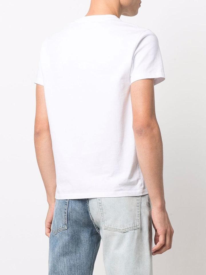 AMI Paris  - T-shirt Ami de Cœur Blanc