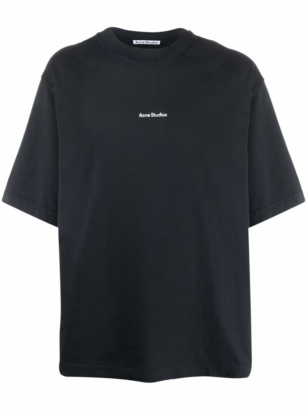 Acne Studios T-Shirt à logo Black - Lothaire