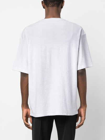 Acne Studios T-Shirt Gris logo - Lothaire