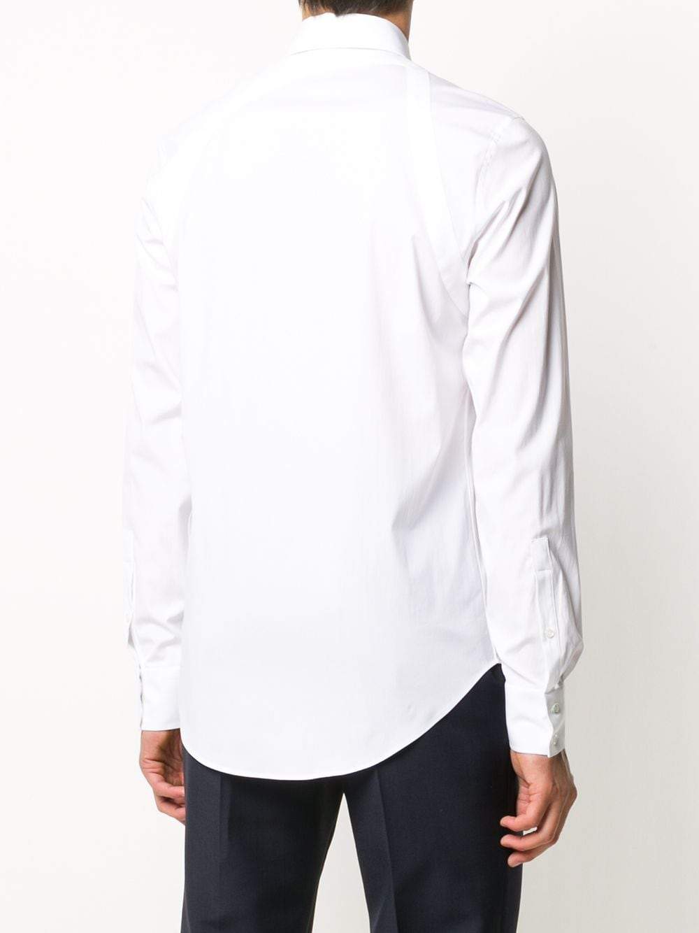 Alexander MacQueen Chemise à lanière Blanc - Lothaire boutiques