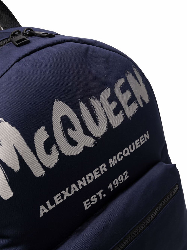 Alexander MacQueen Sac à dos Metropolitan à graffiti - Lothaire boutiques