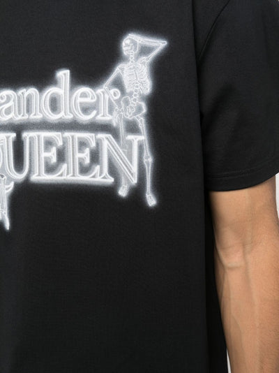 Alexander Mc Queen - T-shirt black and White - Lothaire