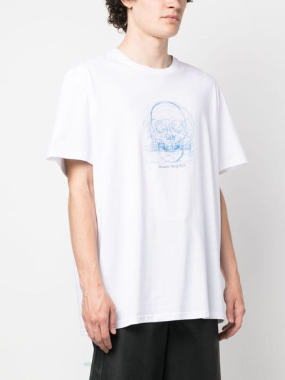 Alexander Mc Queen - T-shirt Skull à imprimé graphique - Lothaire